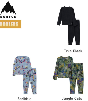 Toddlers Fleece Base Layer Set 2026