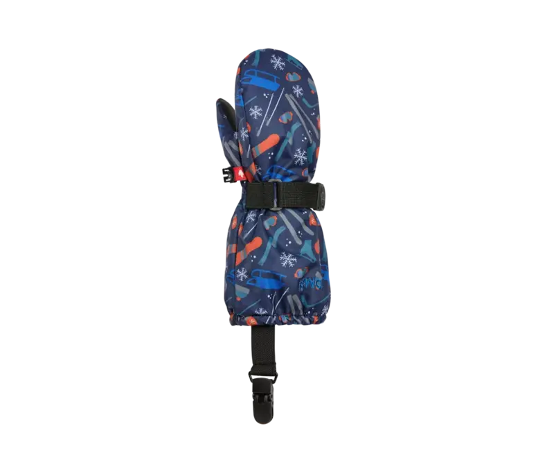 Kids Crazy Cariboo Mittens with clips