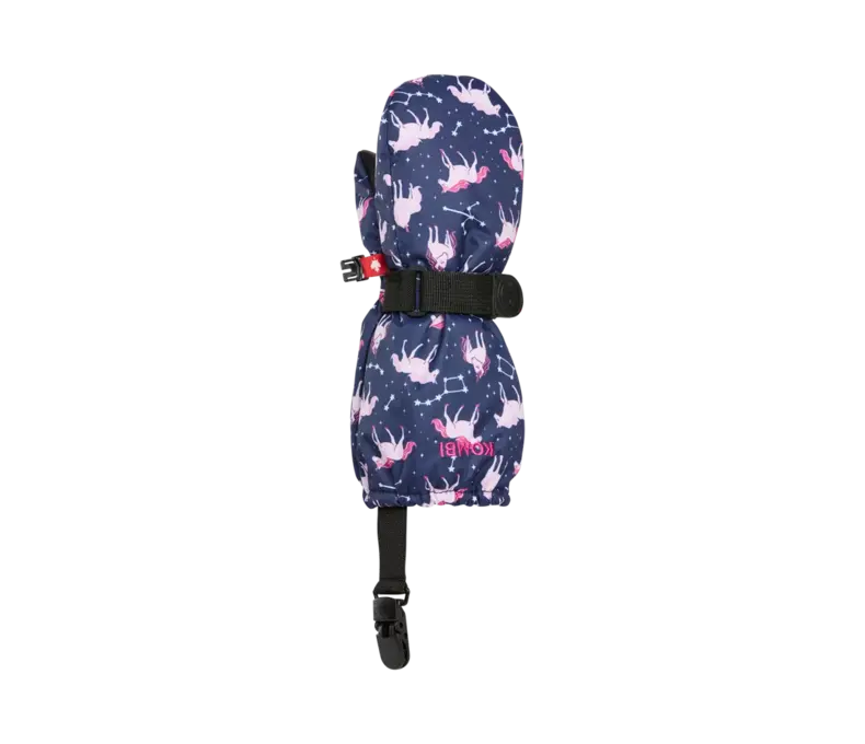 Kids Crazy Cariboo Mittens with clips