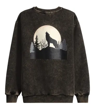 Long Sleeve Sweatshirt Knit