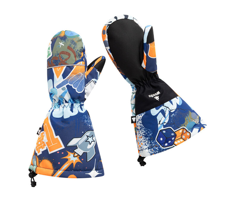 Cosmo Sprayprint Mittens 2027