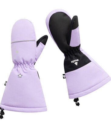 BunnyDo Purple Mittens