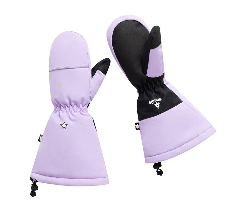 BunnyDo Purple Mittens