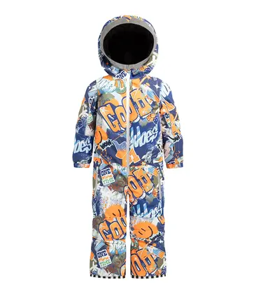 Cosmo Sprayprint Kids' One-Piece Snowsuit 2027