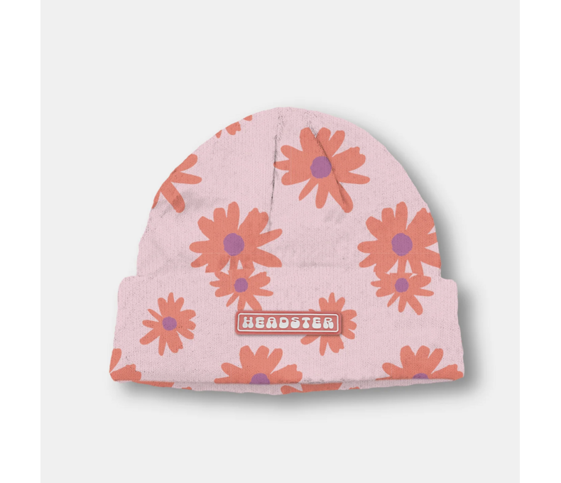 Girls Painted Flowers Beanie or Toque