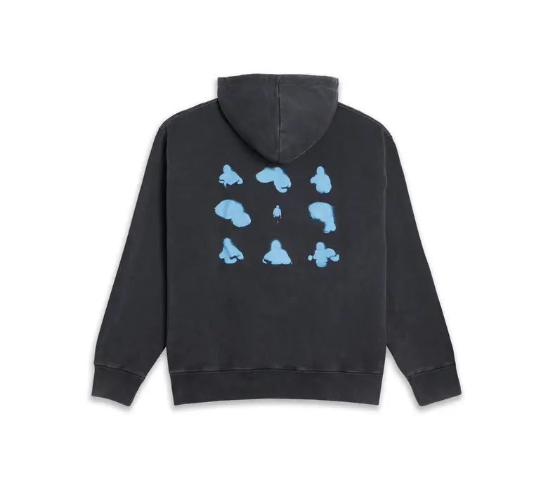 Dave Hoodie - Fighting Myself - Silver Black