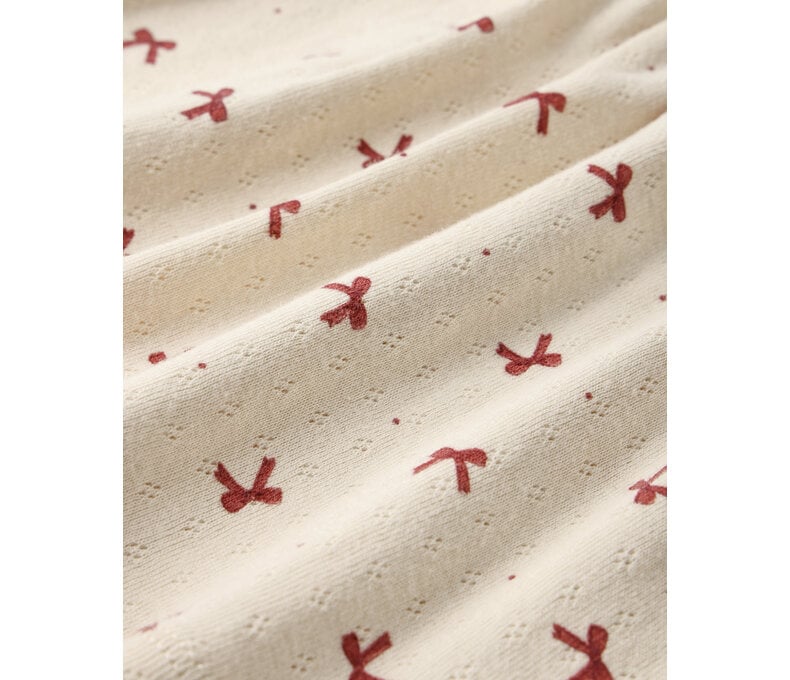 Alda Dress in Red Bows - 0-5 years
