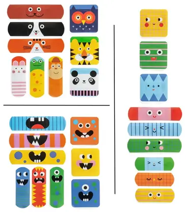 Kidoki OuchyFriend Adhesive Bandages