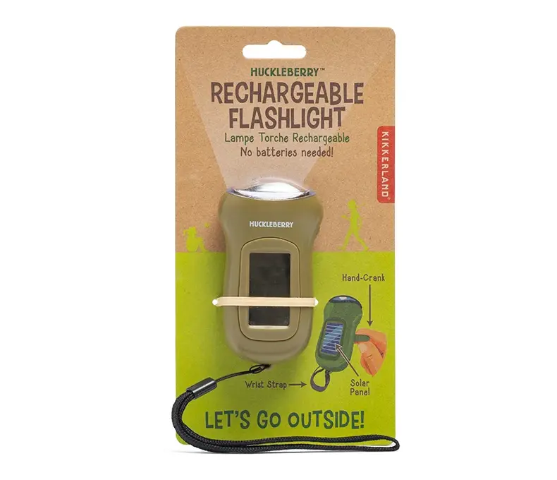 Huckleberry Rechargeable Flashlight