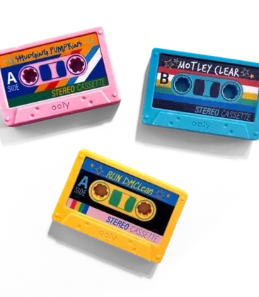 Rewind Cassette Erasers