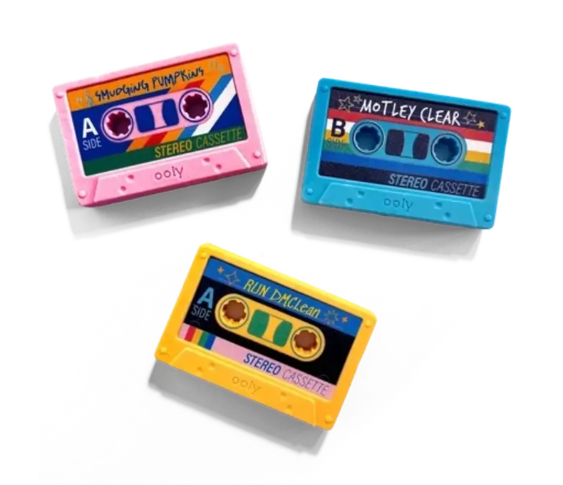 Rewind Cassette Erasers