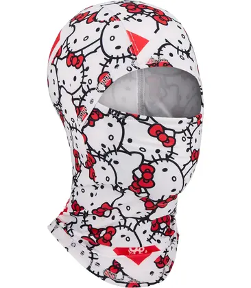 Youth Bolt Balaclava O/S - Hello Kitty Red