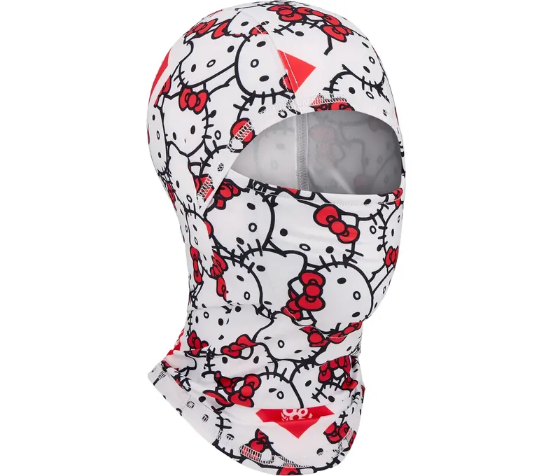 Youth Bolt Balaclava O/S - Hello Kitty Red