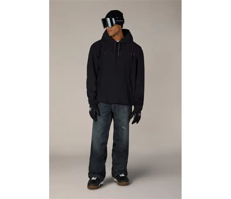 Mens Deconstructed Denim Insulated Pant