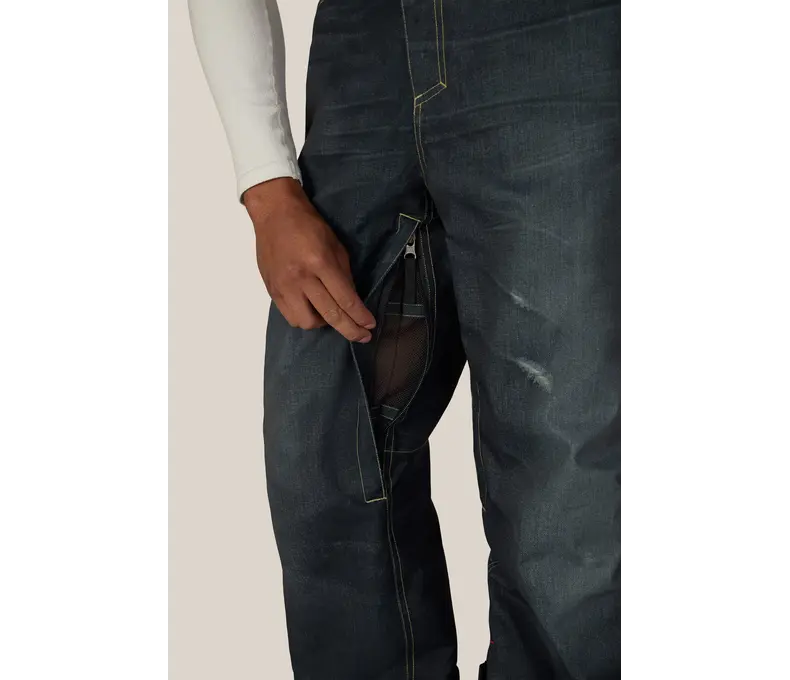 Mens Deconstructed Denim Insulated Pant