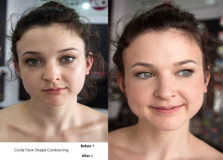 Contouring For Round Faces
