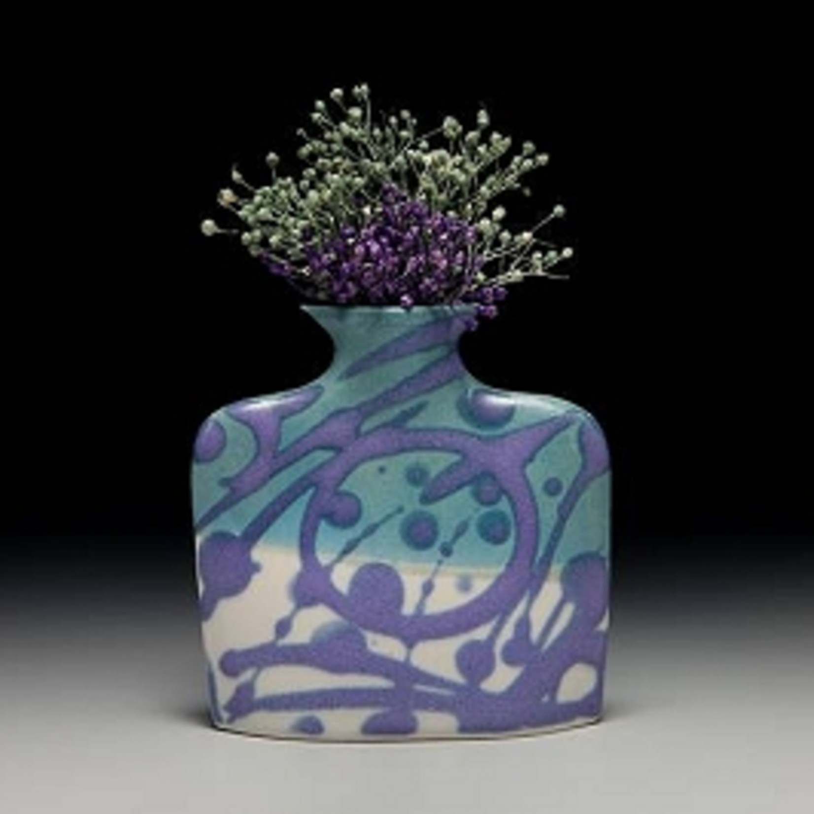 Porcelain Slab Flower Vase (Sm, ESP)