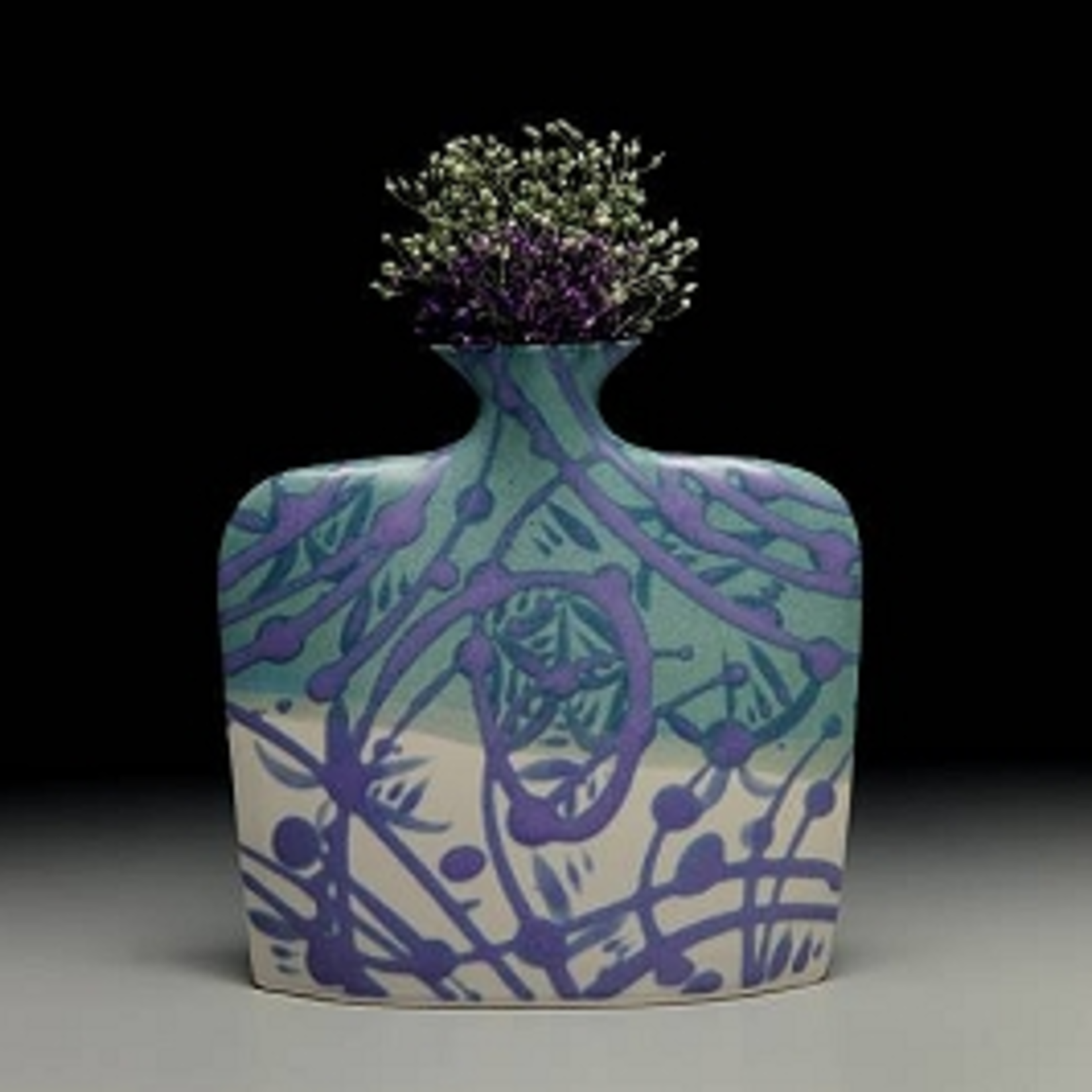 Porcelain Slab Flower Vase (Md, ESP)