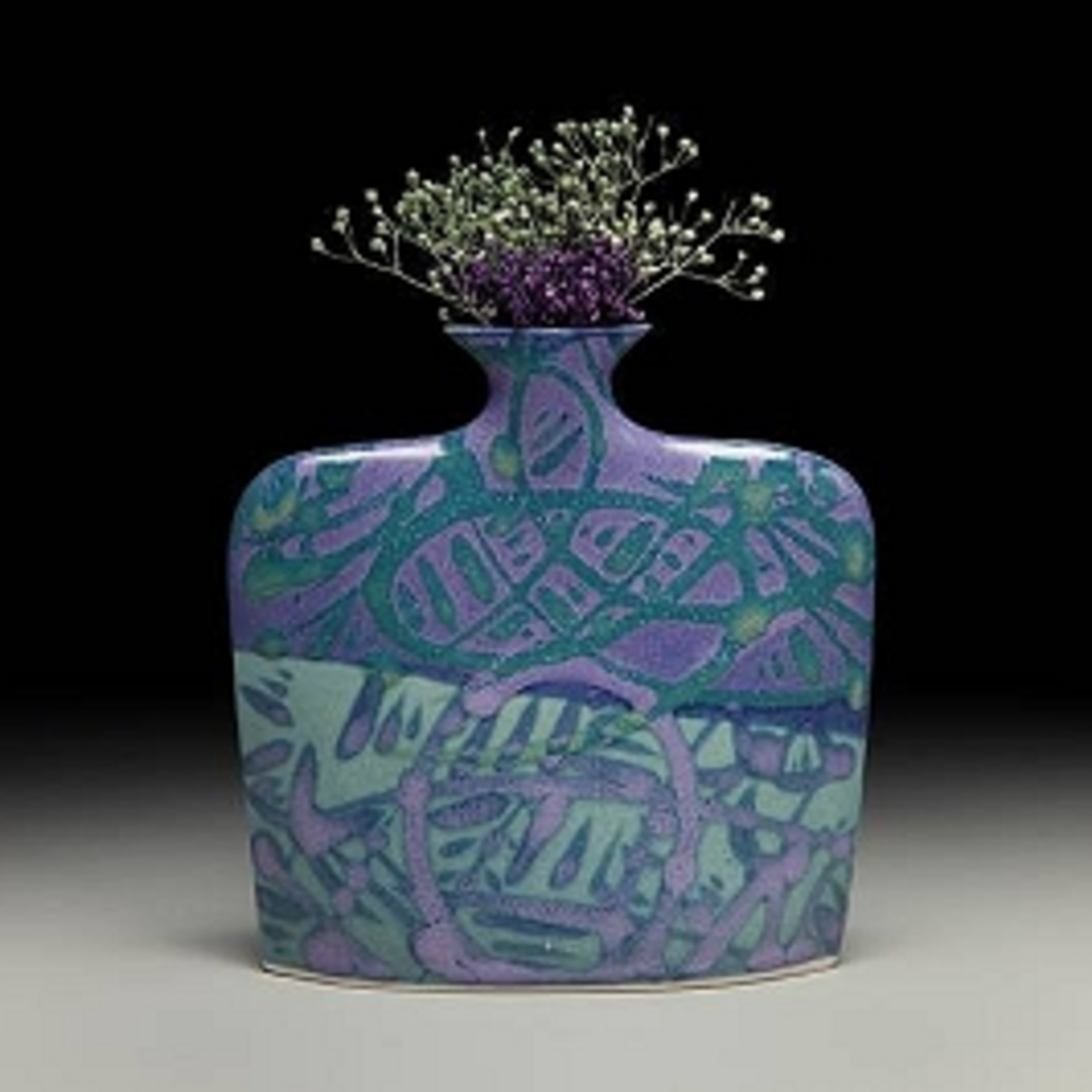 Porcelain Slab Flower Vase (Md, ESP)