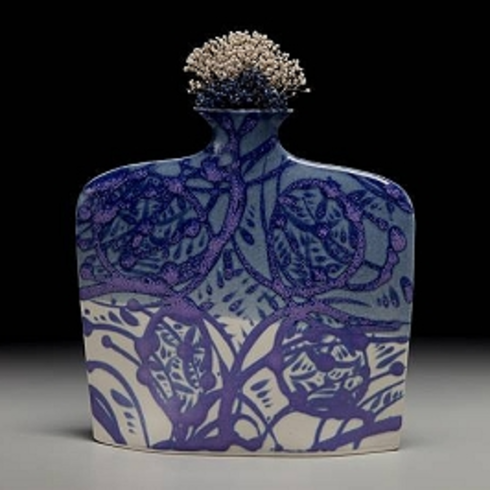 Porcelain Slab Flower Vase (Lg, ESP)