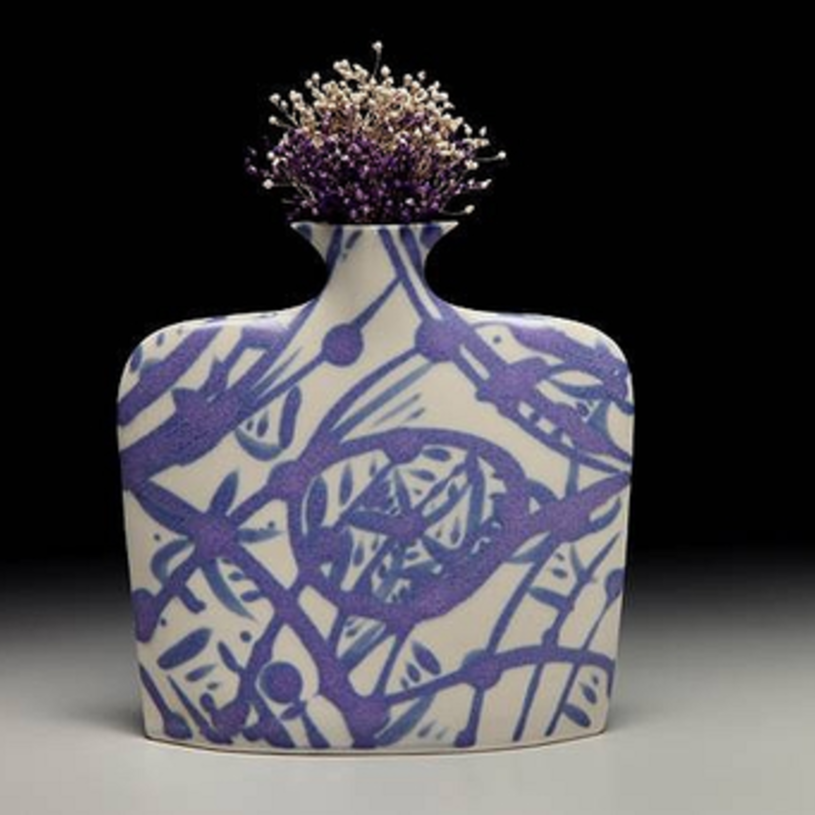 Porcelain Slab Flower Vase (Md, ESP)