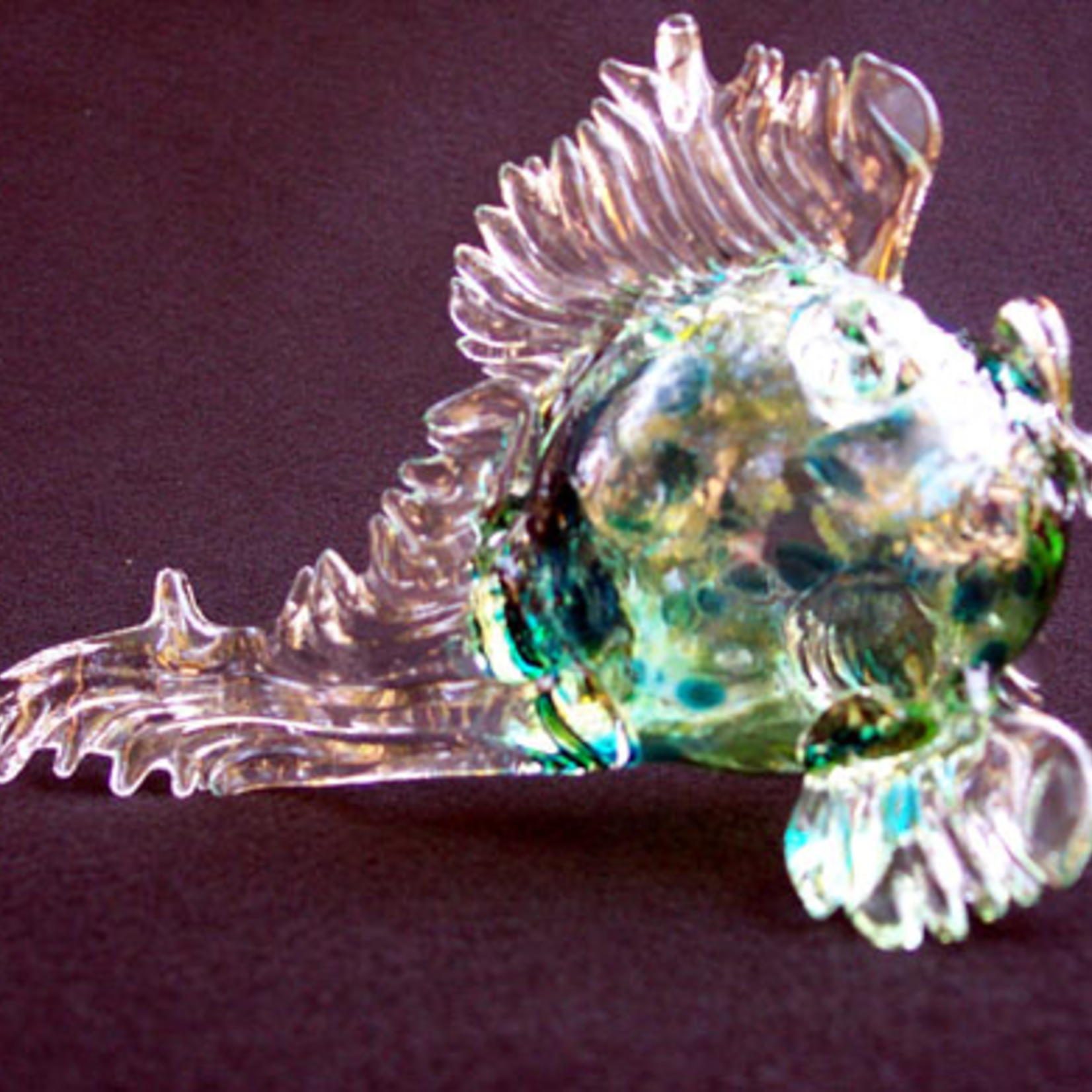 Richard Fizer Fish (Hand Blown Glass, RICF)