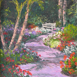 Hallowed Grounds Garden (Print, Matted, 11x14, RUTH)