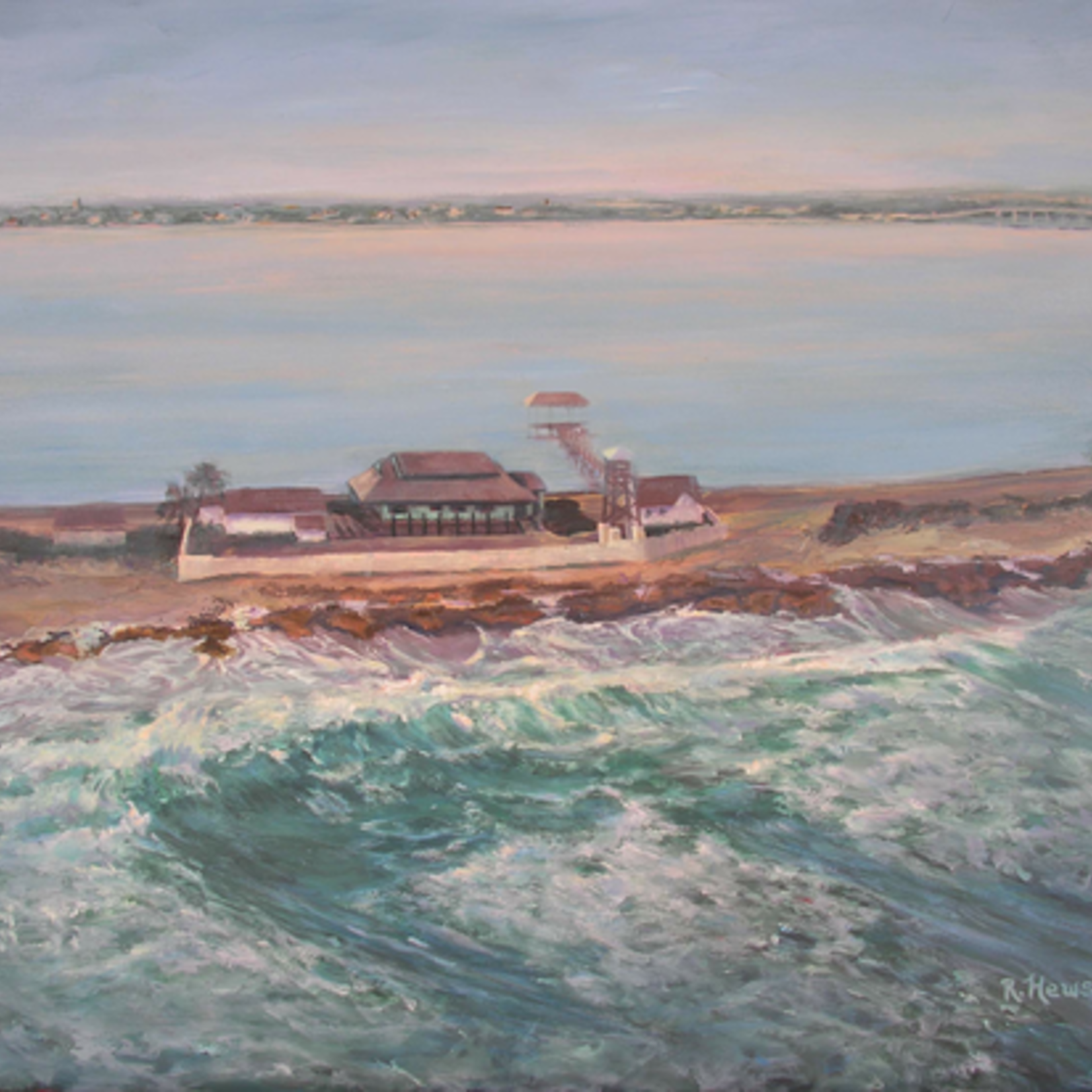 House of Refuge From Above (Print, Matted, 11x14, RUTH)