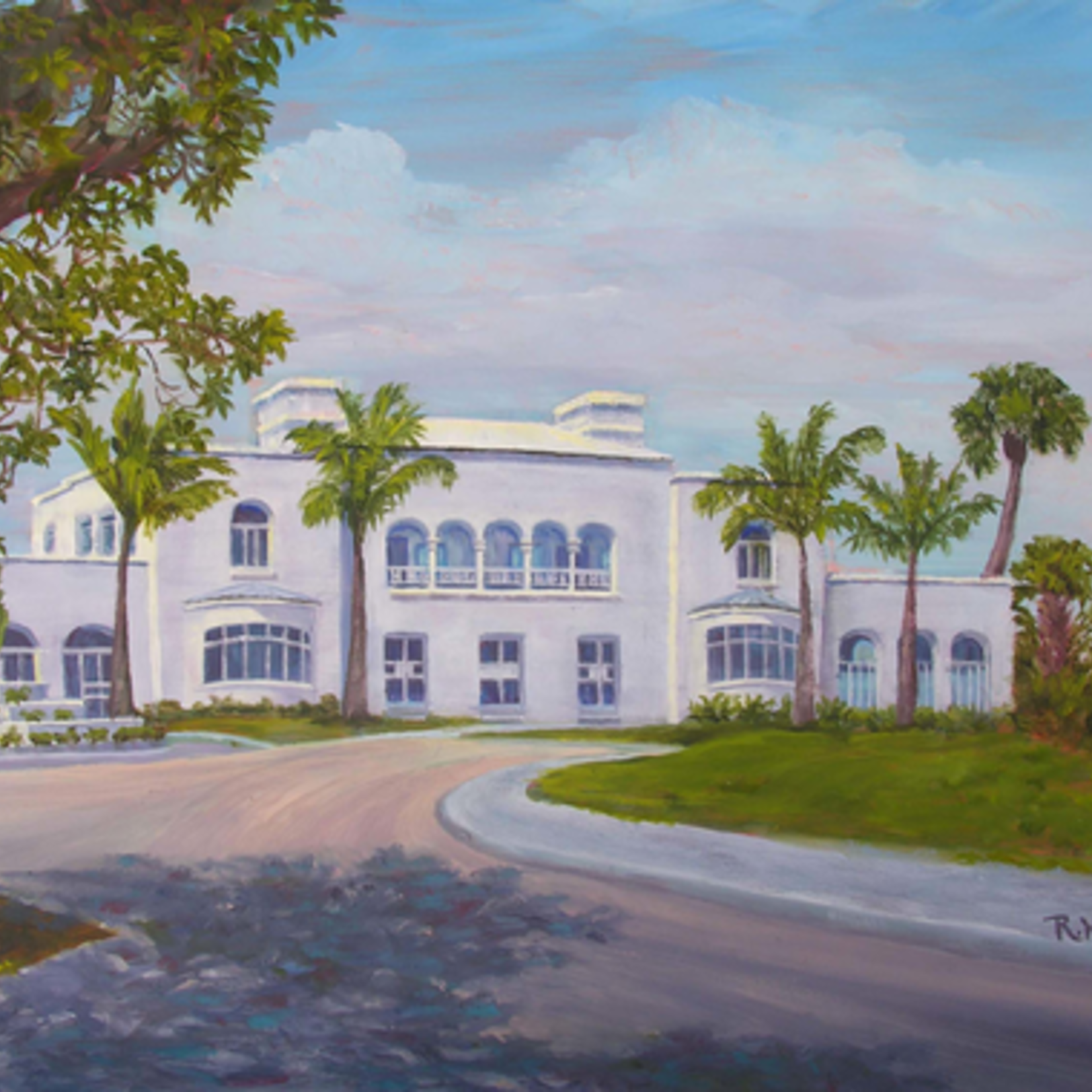 Mansion at Tuckahoe (Print, Matted, 11x14, RUTH)