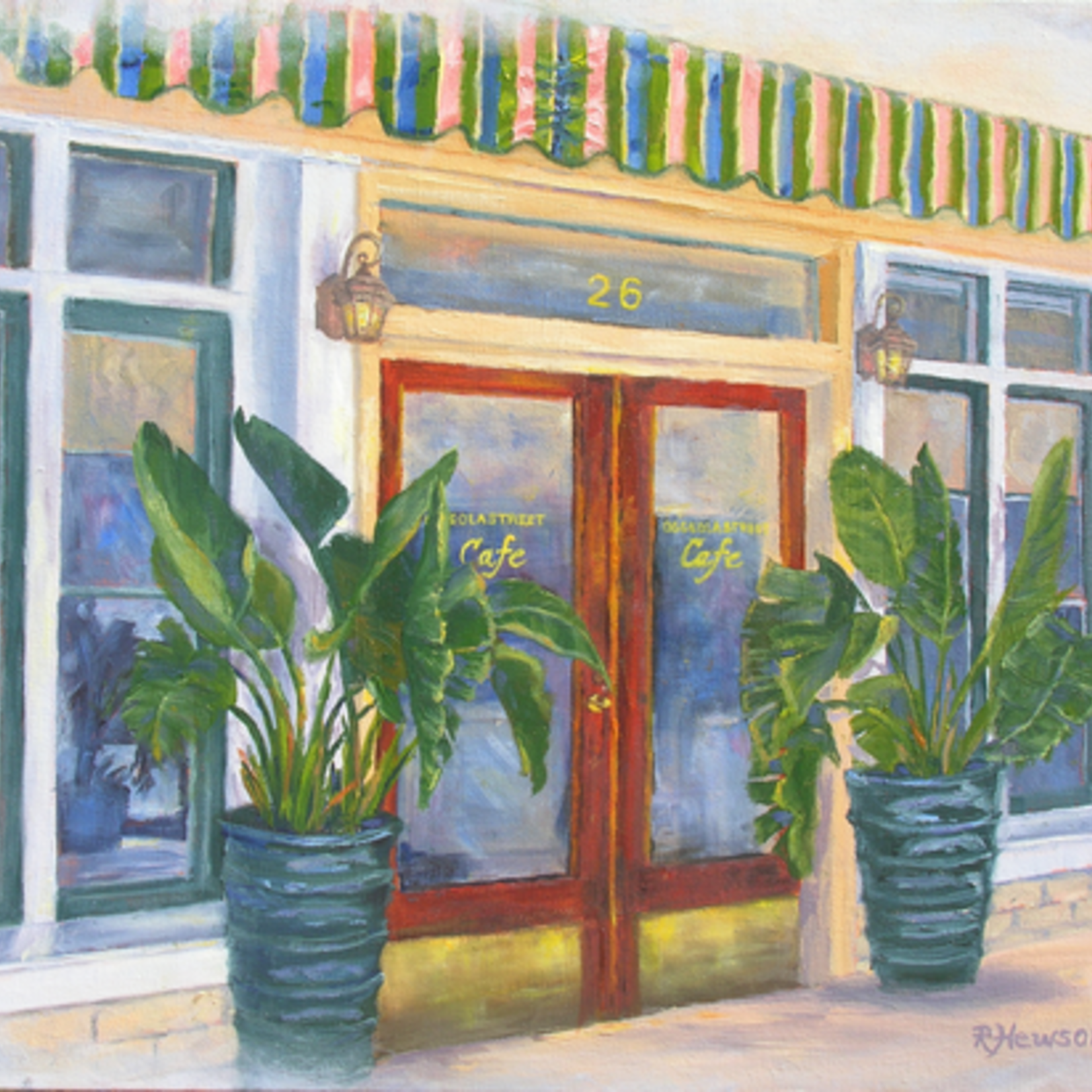 Osceola St. Cafe (Print, Matted, 11x14, RUTH)