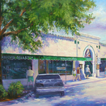 Osceola St. (Nature's Way Cafe, Print, Matted, 11x14, RUTH)