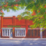 Riverwalk Cafe (Print, Matted, 11x14, RUTH)