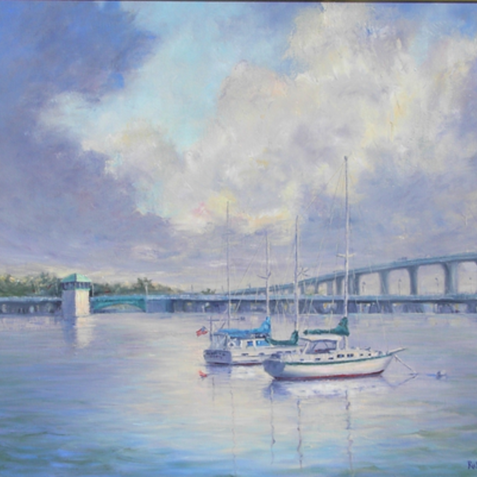 Roosevelt Bridges (Print, Matted, 11x14, RUTH)