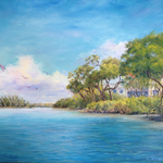 Passage To The Sandbar (Print, Matted, 11x14, RUTH)