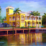 Sunset Bay Marina (Print, Matted, 11x14, RUTH)