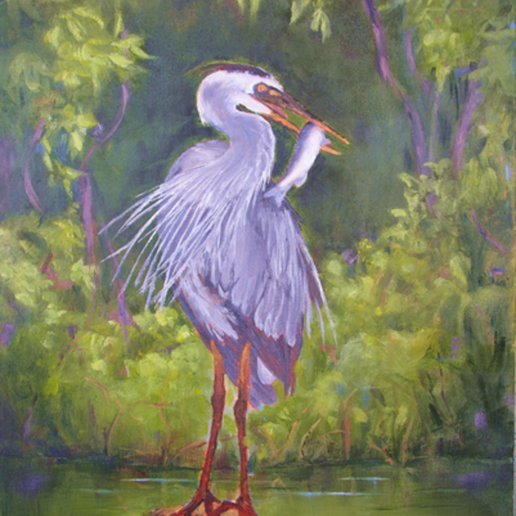 Sushi Hunter (Print, Matted, 11x14, RUTH)