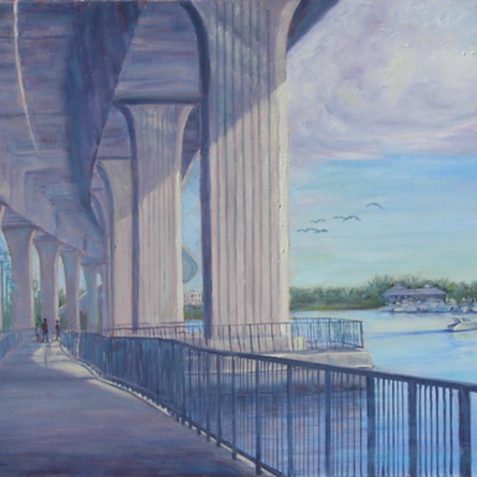 Under the Roosevelt (Print, Matted,11x14, RUTH)