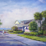 Seminole St. Stroll (Print, Matted, 11x14, RUTH)