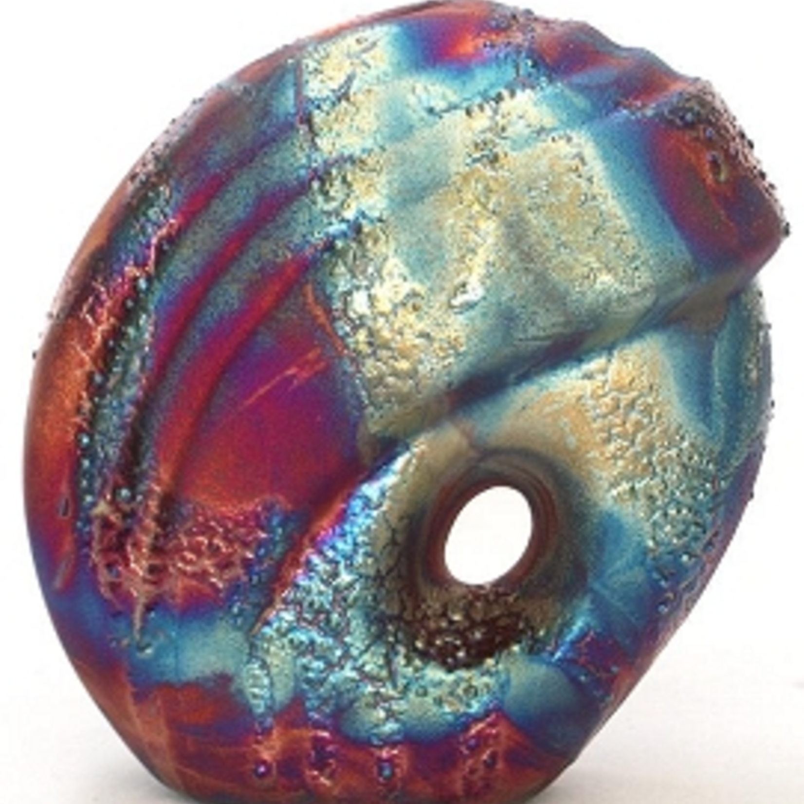 Raku Art TINY DYNASTY VASE (RAKU, #020)