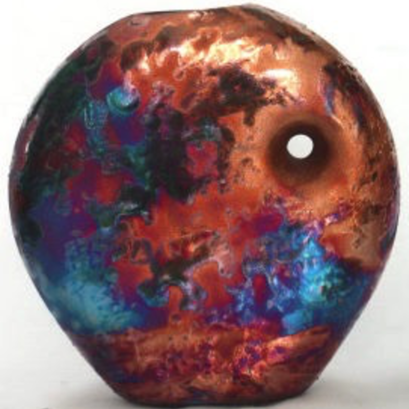 Raku Art SMALL NORMA VASE (RAKU, #019)
