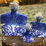 Porcelain Slab Flower Vase (Lg, ESP)