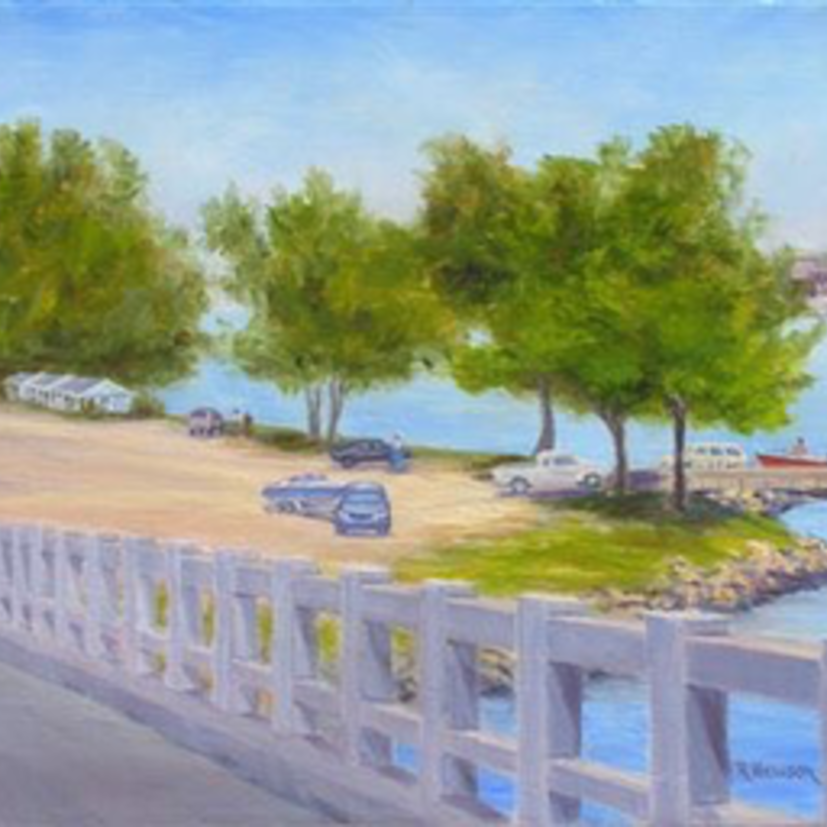 Old Stuart Causeway (Print, Matted, 11x14, RUTH)