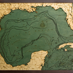 WoodCharts Gulf of Mexico (Bathymetric 3-D Nautical WOODCHART)