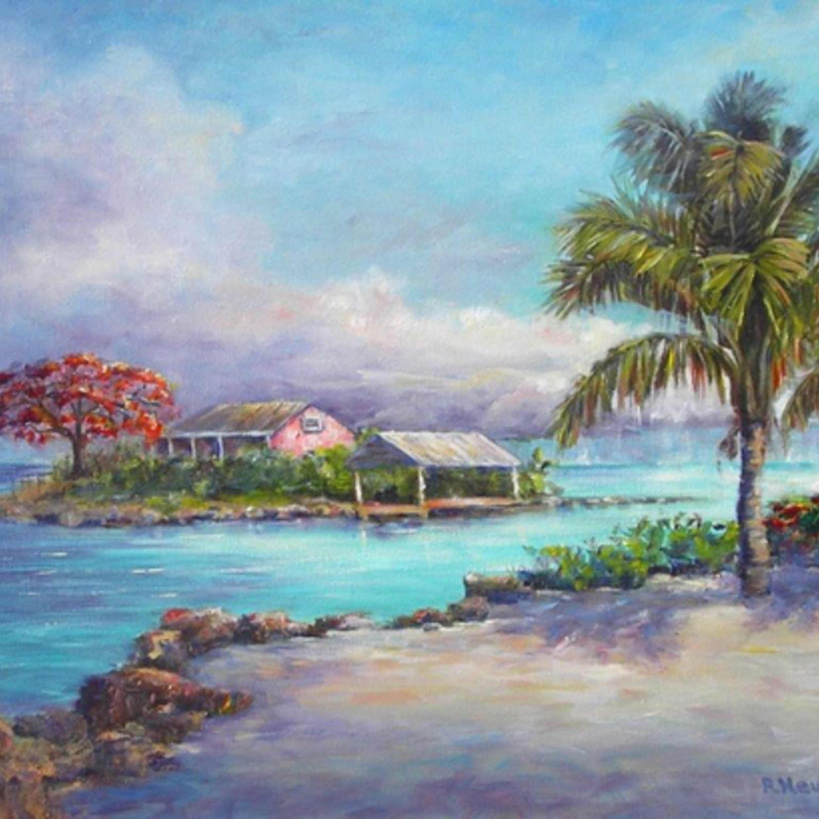 Marathon Isle (Print, Matted, 11x14, RUTH)