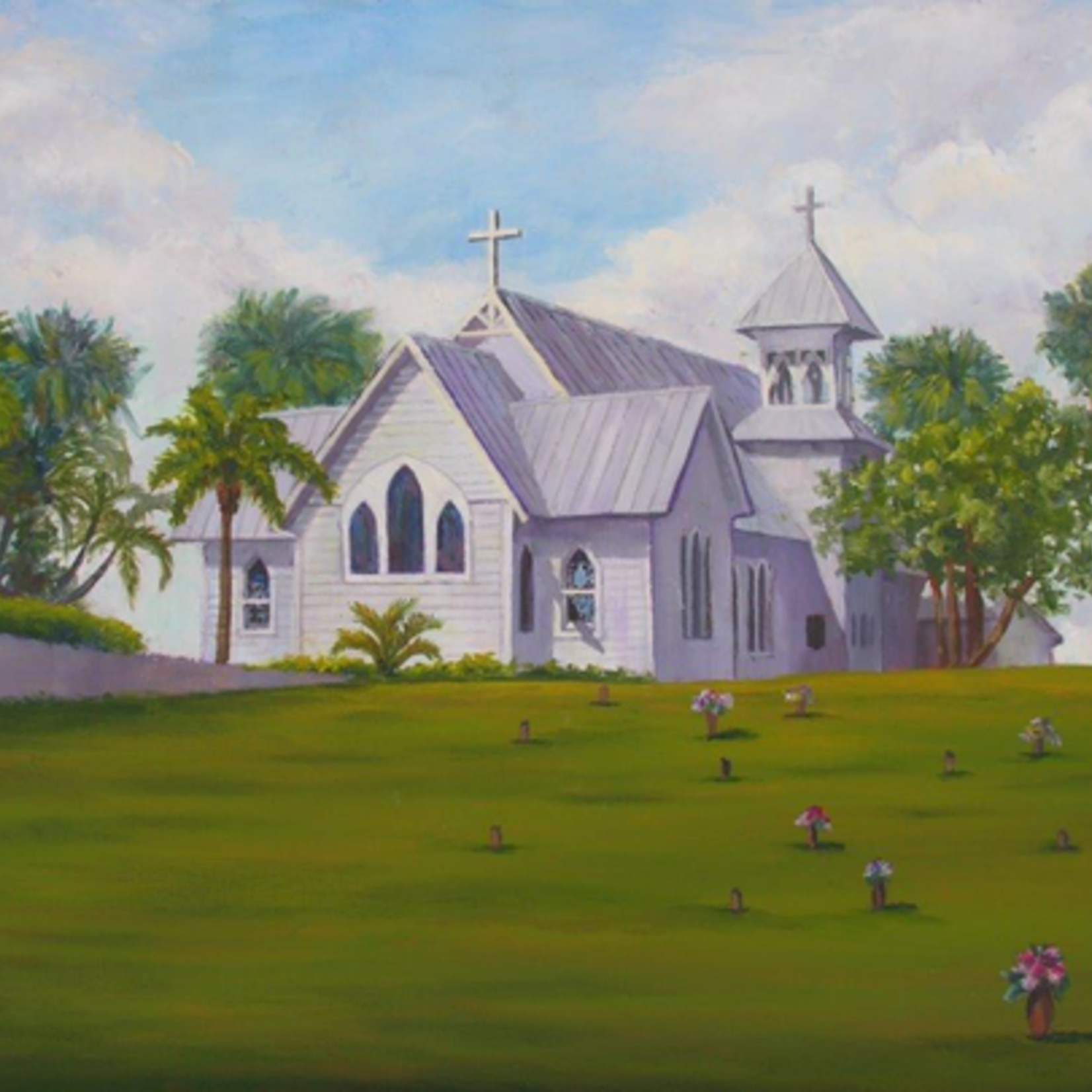 All Saints' Episcopal Church (Print, Matted, 11x14, RUTH)