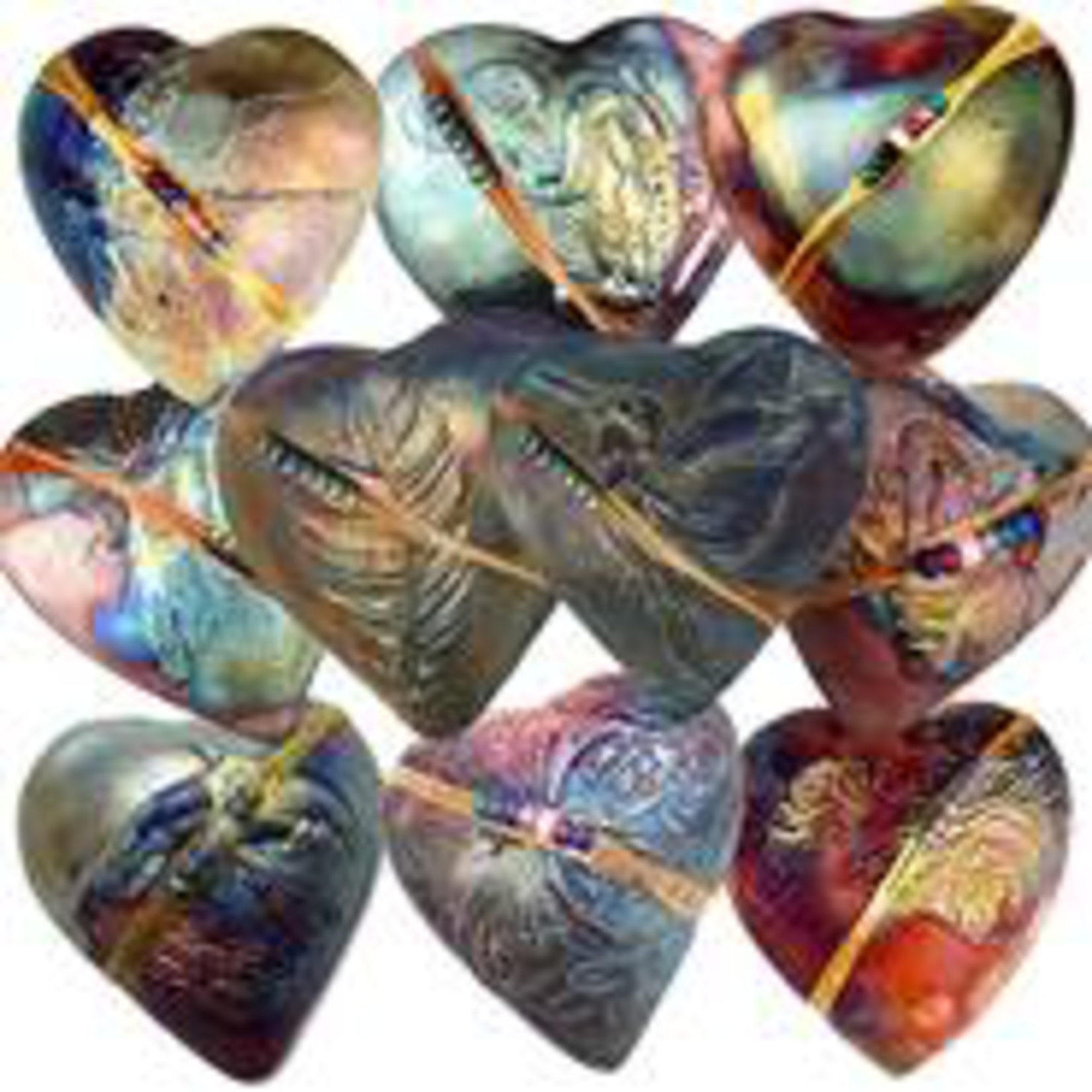 J Davis Studios FROG (HEART, innerSpirit Rattle, JDAV)