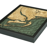 WoodChart Ft. Myers (Bathymetric 3-D Nautical WOODCHART)