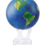 Mova Globes EARTH (MOVA Globe 4.5" w/Acrylic Base)