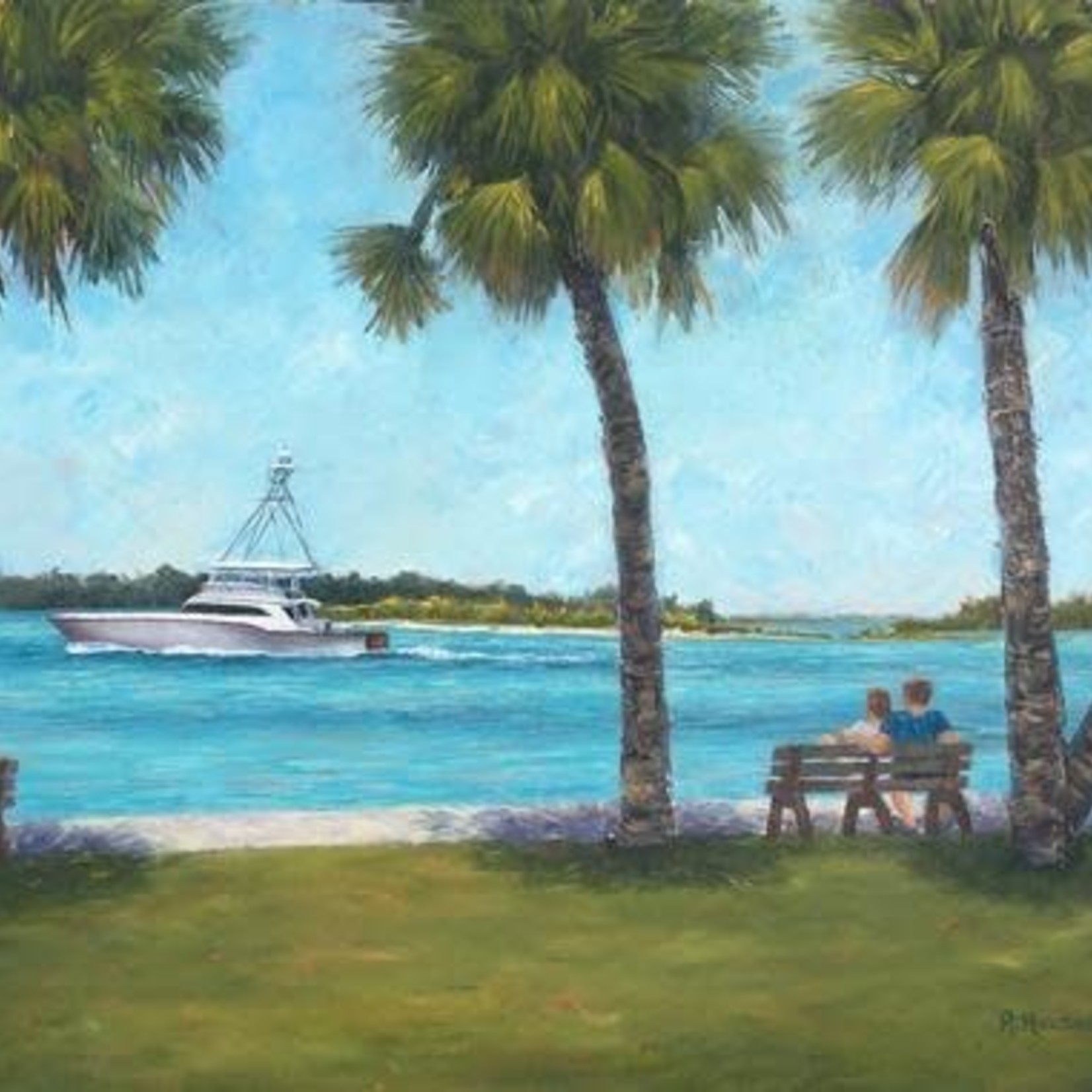 View from Sandsprit Park (Print, Matted,11x14, RUTH)