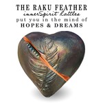 J Davis Studios DANCING FEATHER (HEART, innerSpirit Rattle, JDAV)